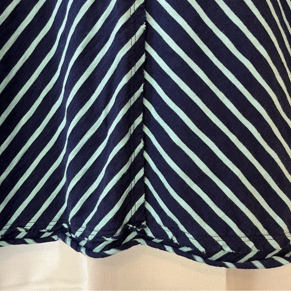 Soft Surroundings Indra Scoop Neck Raw Seams Pima Cotton Shirt - Size Me… - Picture 3 of 6